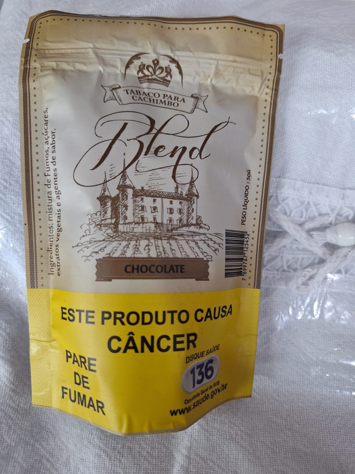 Tabaco para Cachimbo - Chocolate